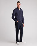 1/2 Zip Jumper - Slate Blue