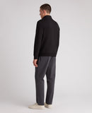 1/2 Zip Jumper - Black