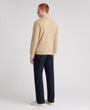1/2 Zip Jumper - Wheat/oatmeal