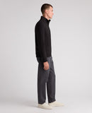 1/2 Zip Jumper - Black