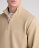 1/2 Zip Jumper - Wheat/oatmeal
