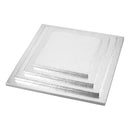 30cm/12inch Square Silver Cake Board 12mm