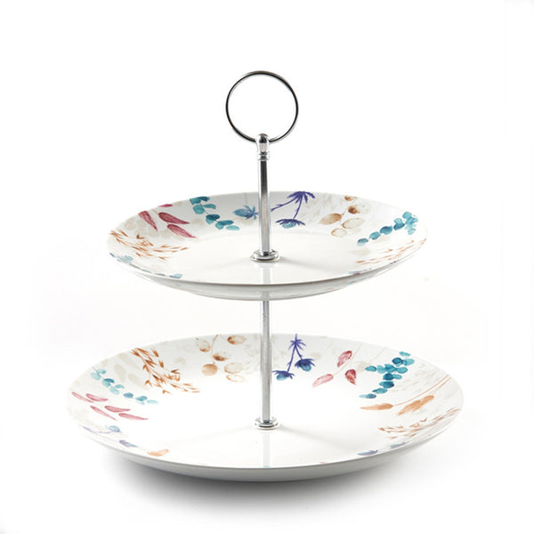 Meadow 2 Tier Cake Stand