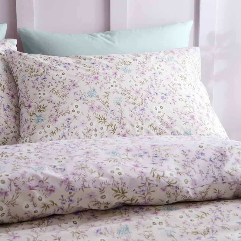 Ditsy Floral Duvet Cover Set - Lilac