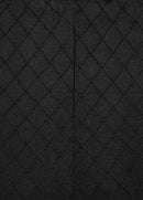 Jacquard panty rhombus - Black