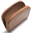 Dukes Place Med Zip Around Purse - Dark Butter