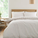 Ashford Stripe Duvet Cover Set - Natural