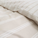 Ashford Stripe Duvet Cover Set - Natural