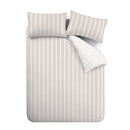 Ashford Stripe Duvet Cover Set - Natural