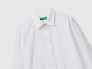 Relaxed Fit Cotton Shirt - White