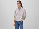 Print Shirt - Pink & Green