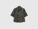 Print Shirt - Navy & Pink