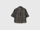 Print Shirt - Navy & Pink