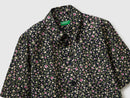 Print Shirt - Navy & Pink