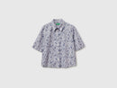 Print Shirt - Navy Paisley