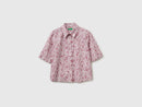 Print Shirt - Rose Paisley