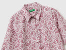 Print Shirt - Rose Paisley