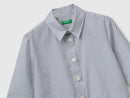 Print Shirt - White & Navy