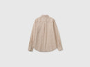 Print Shirt - Cream Squares