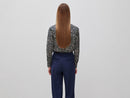 Print Shirt - Navy & Pink