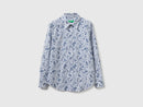 Print Shirt - Navy Paisley