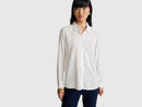 Regular Fit Plain Shirt - White