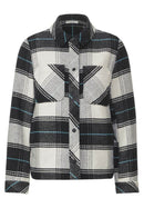 Check Overshirt - Black