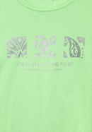 Glitter Shirt - Matcha Lime