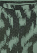 Print Mix Blouse - Strong Khaki