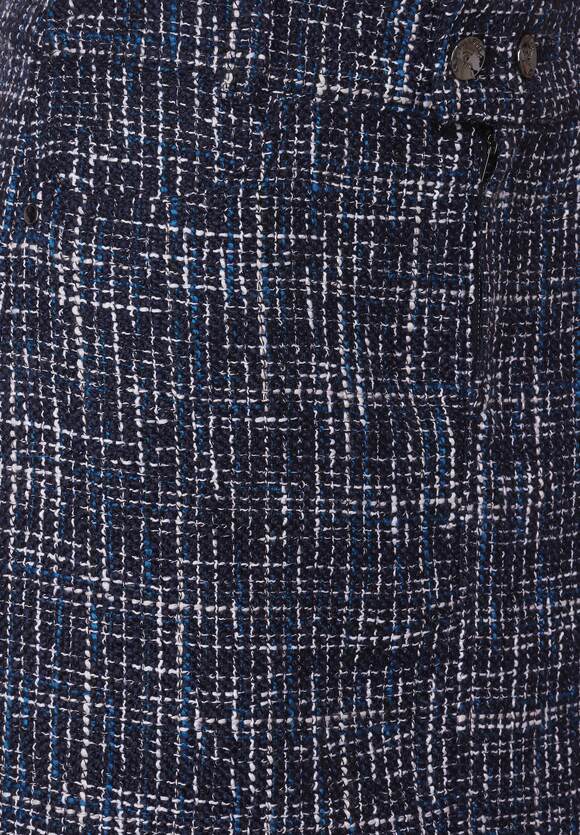 Maja Bouclè Dessin Skirt - Deep Blue