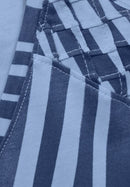 Aop Shoulder Detail T-Shirt - Soft Light Blue