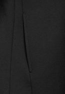 Troyer Sweat Dress - Black