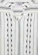 Ethno Stripe Tunic - Vanilla White