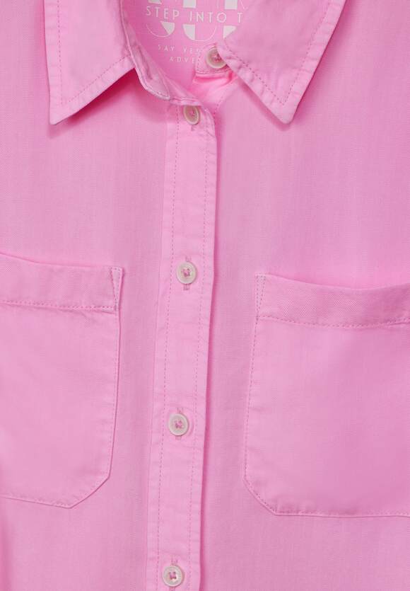 Color Lyocell Blouse - Tender Rose