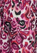 Neele Light Cotton AOP Trousers - Bloomy Pink