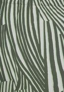 Crepe AOP Midi Skirt - Cool Khaki