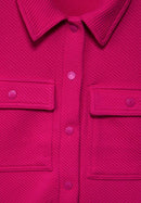 Structured Shirt Jacket - Pink Sorbet