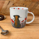 Mug - Border & Poppies