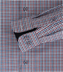 Comfort Fit Check Shirt - Blue