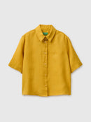 Linen Shirt - Mustard