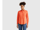 Core Plain Shirt - Rust