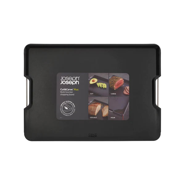 Cut&Carve  Black Chopping Board - Plus Extra Large