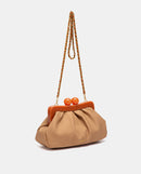 Evening Dely Handbag - Camel