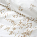 Thea Floral Duvet Cover Set - Natural