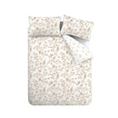 Thea Floral Duvet Cover Set - Natural