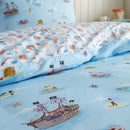 Pirate Duvet Cover Set - Blue