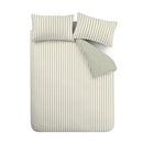 Hampton Stripe Duvet Cover Set - Green