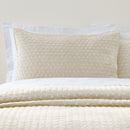 Attica Velvet Pillow Sham Pair - Natural