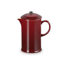 Cafetiere with Metal Press - Garnet