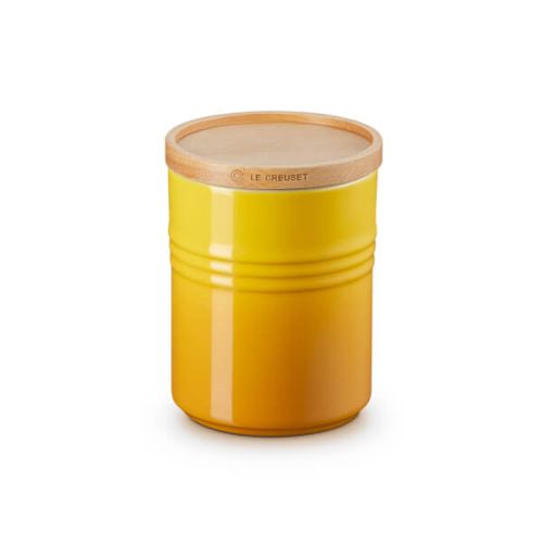 Medium Storage Jar with Wooden Lid - Nectar